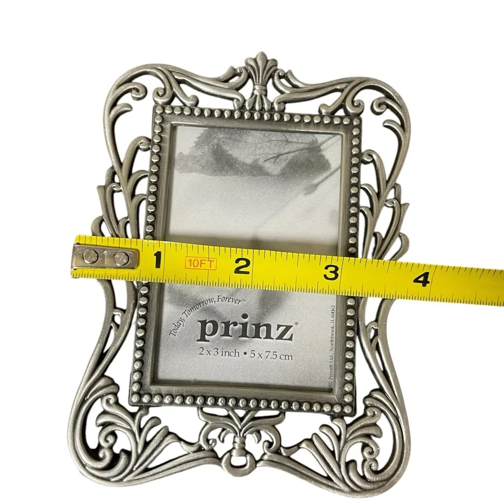 Silver Metal Frame for 2”X3” Photo